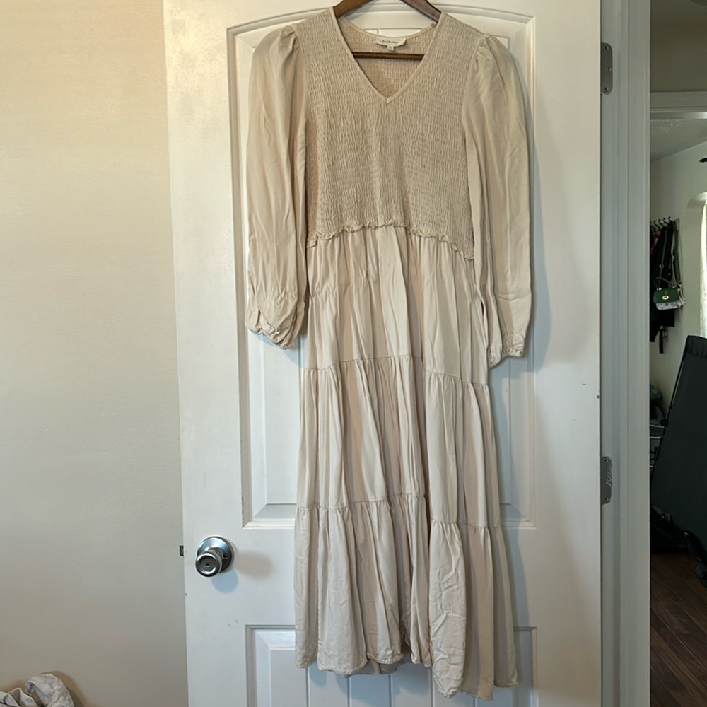 Böhme Ruched Dress NWOT